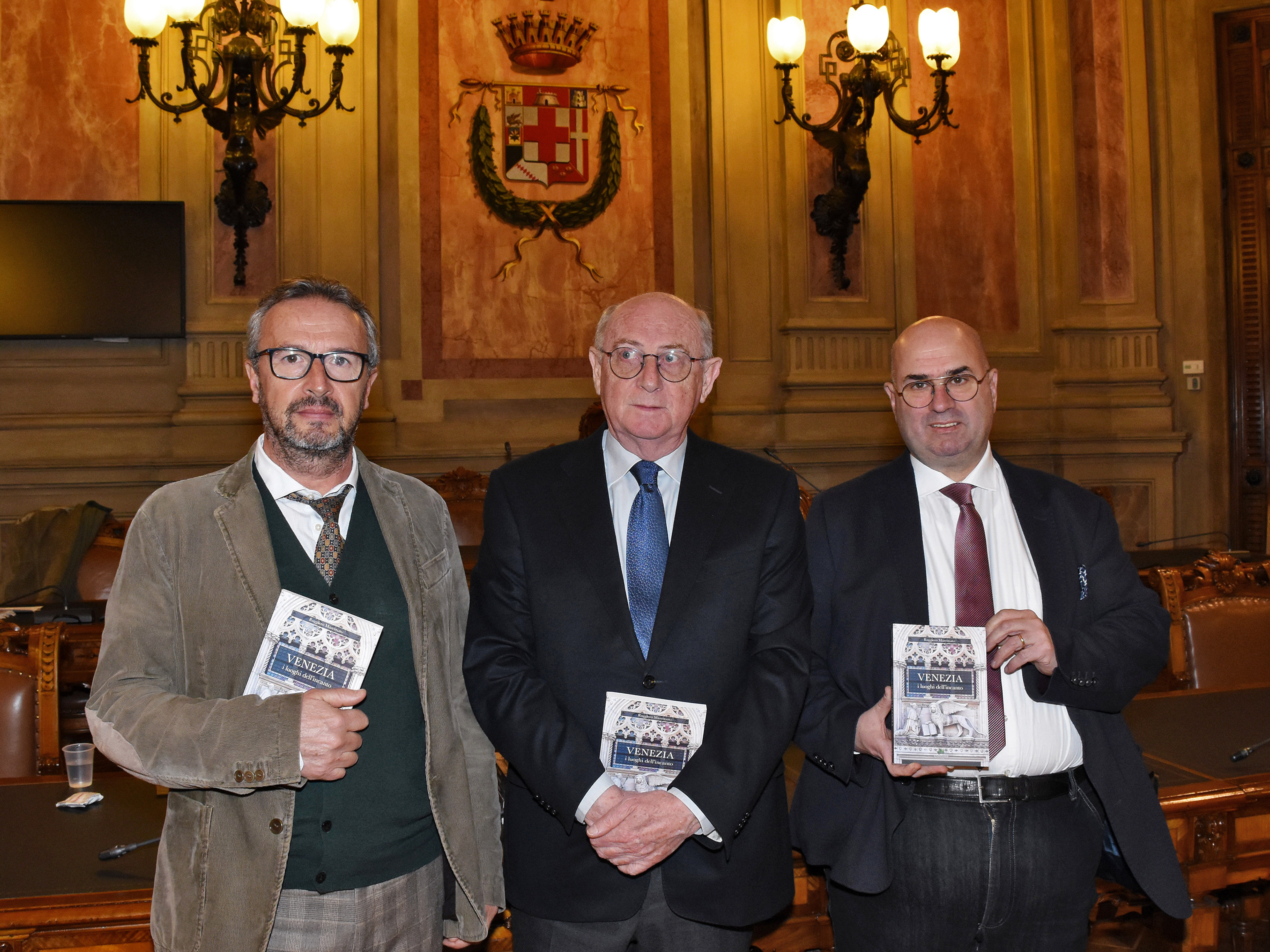 Fabio Bui, Carlo Toniato e Ruggiero Marconato Foto dei partecipanti all'incontro