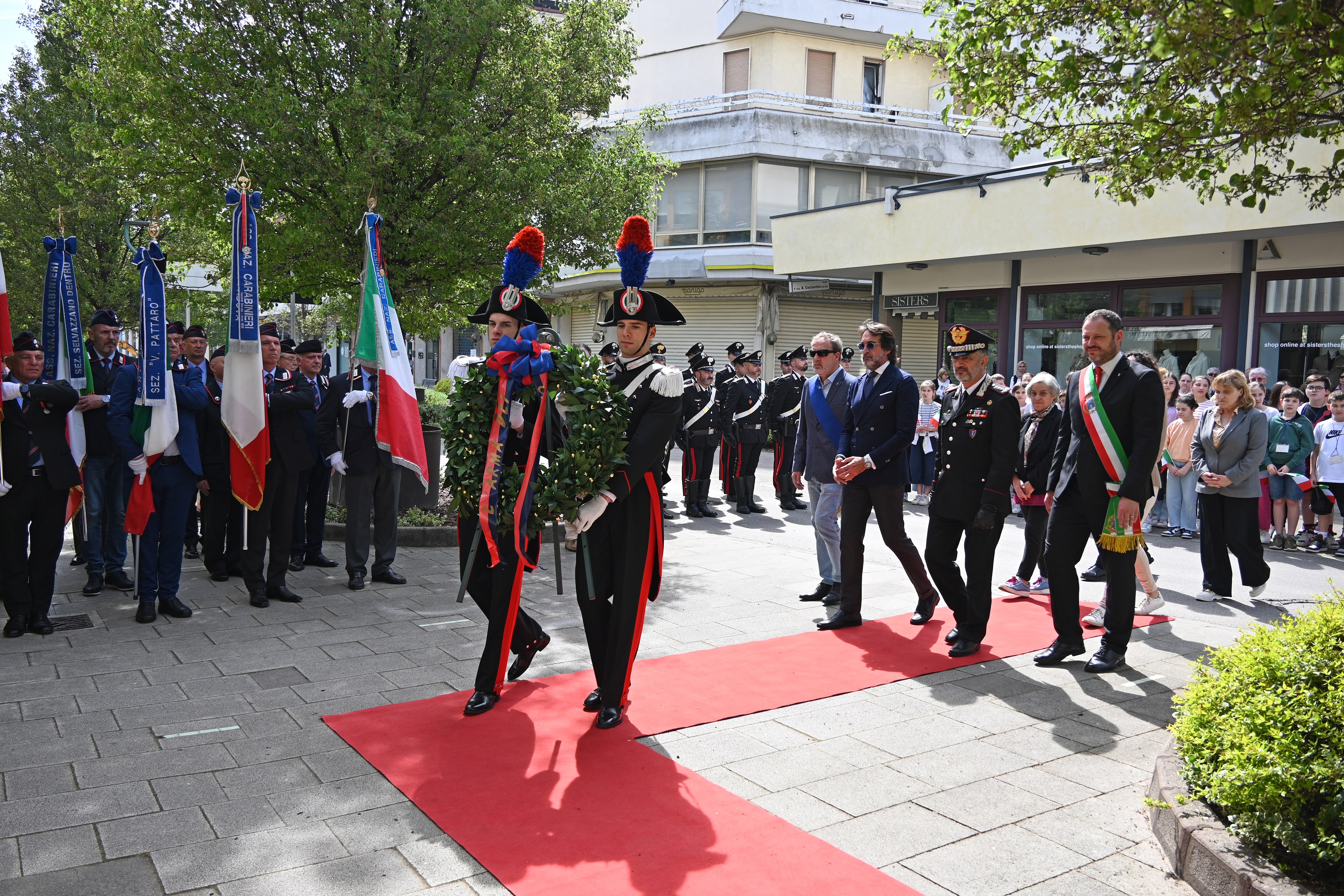 Commemorazione in memoria del Vicebrigadiere Alfredo Costantini 