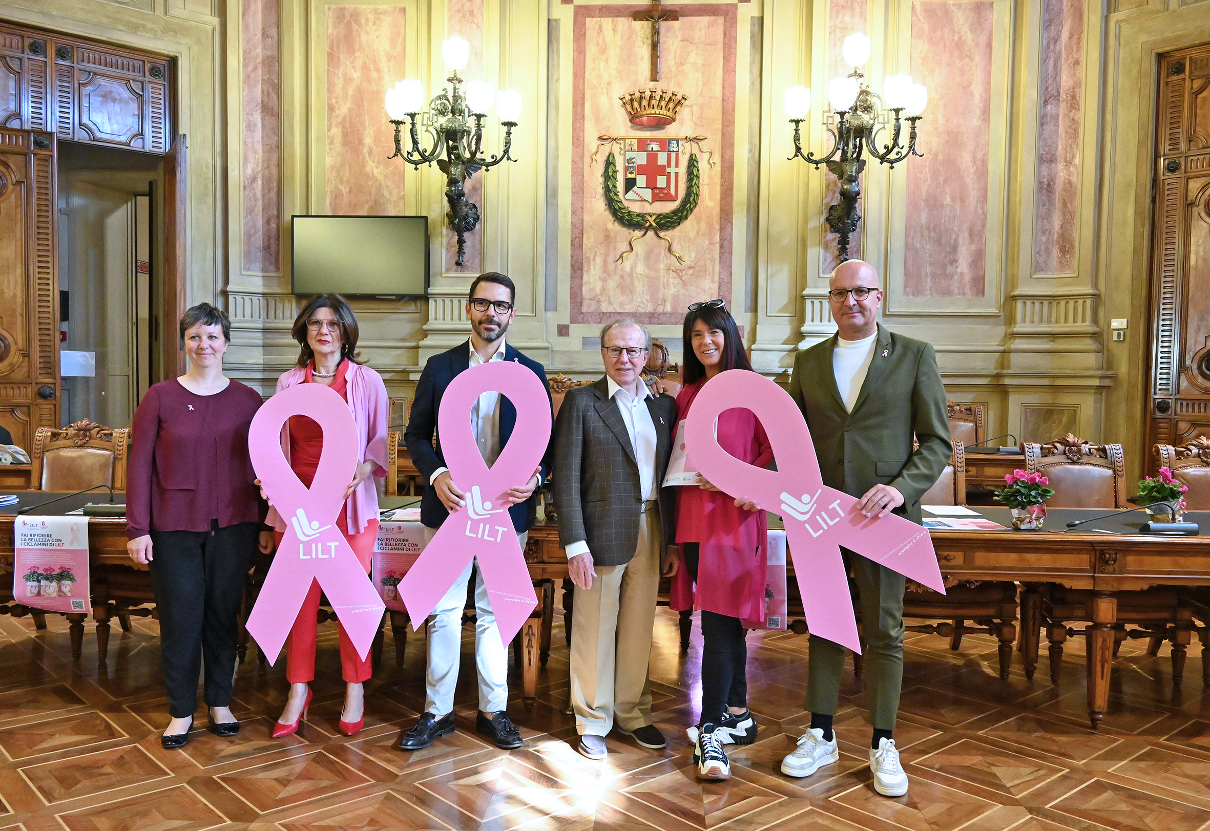 Conferenza stampa LILT Nastro Rosa 