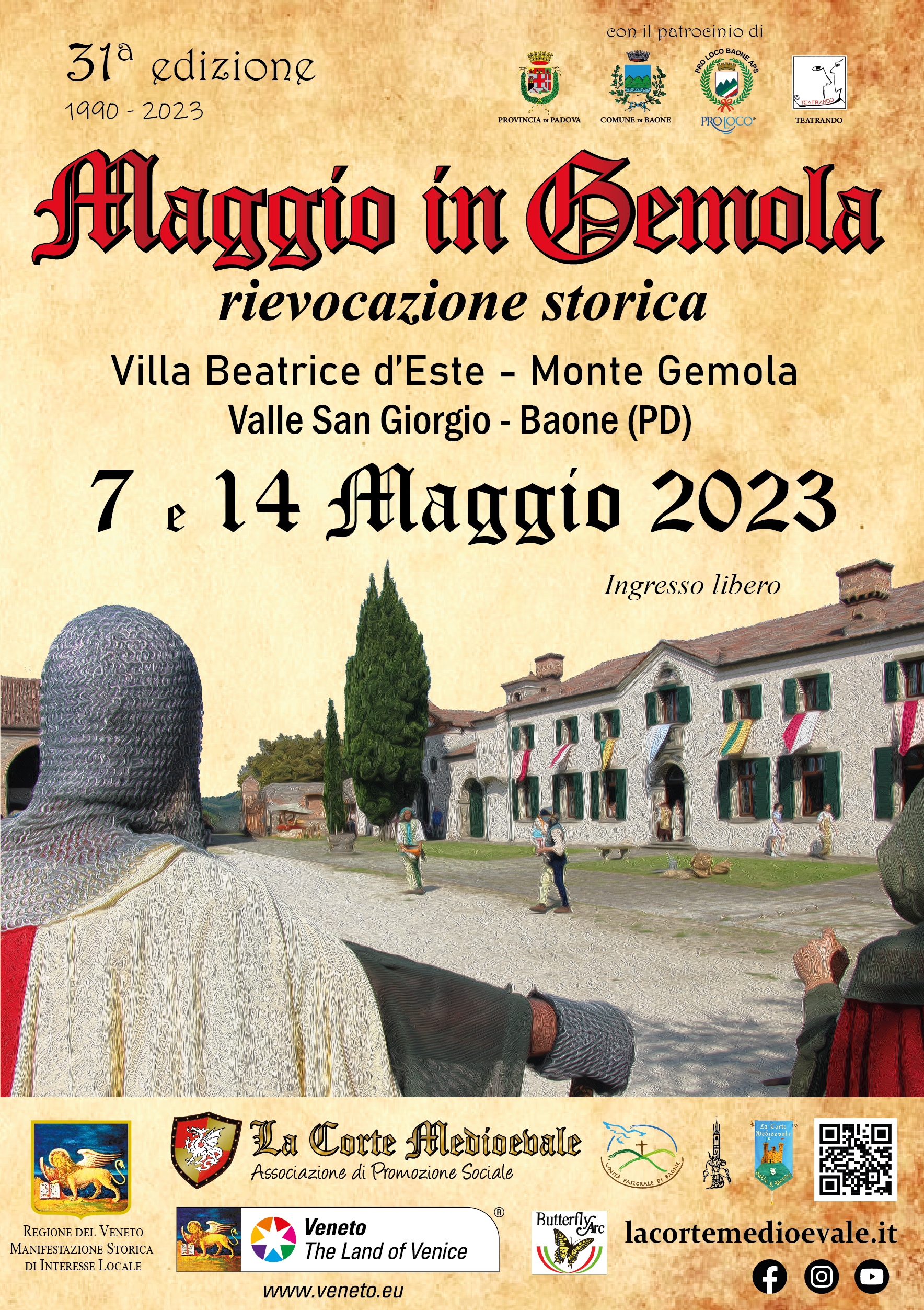 titolo e villa beatrice sullo sfondo titolo e villa beatrice sullo sfondo
