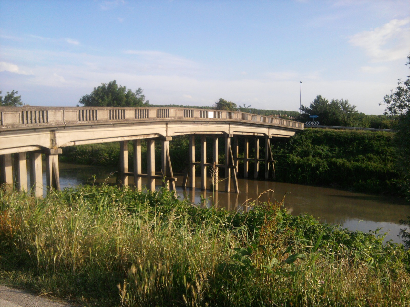 Foto del ponte Borgoforte