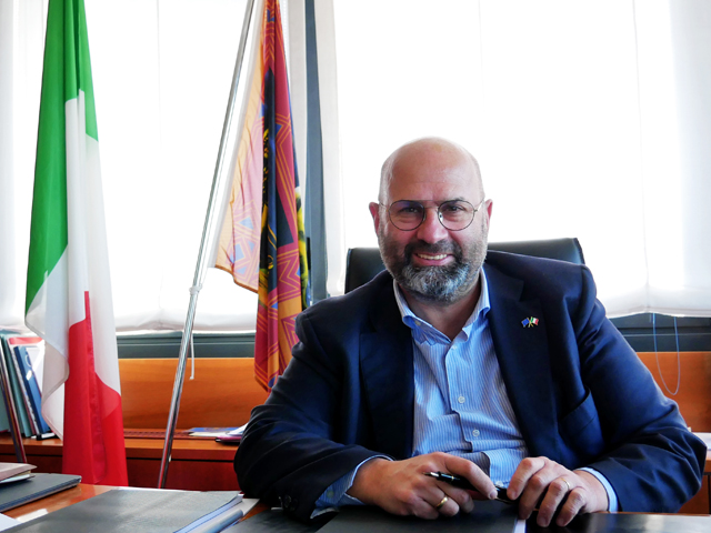 Fabio Bui presidente della Provincia di Padova Fabio Bui presidente della Provincia di Padova