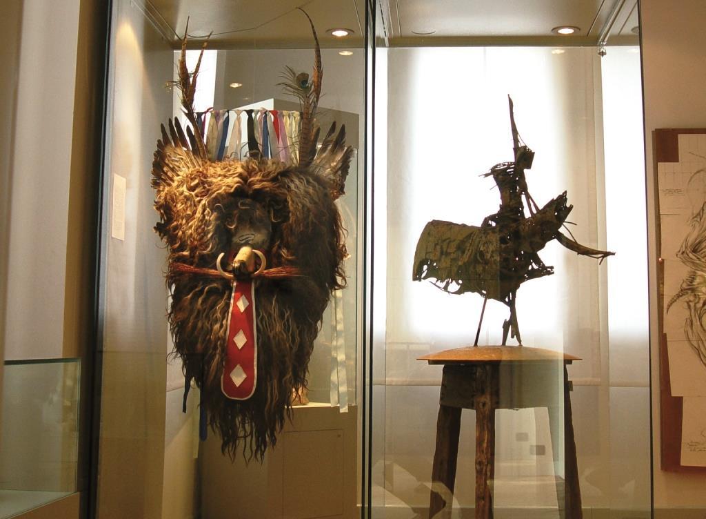 foto interno museo della maschera sartori