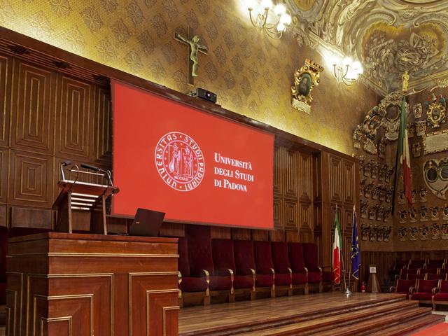 Aula Magna dell'Università di Padova Aula Magna dell'Università di Padova