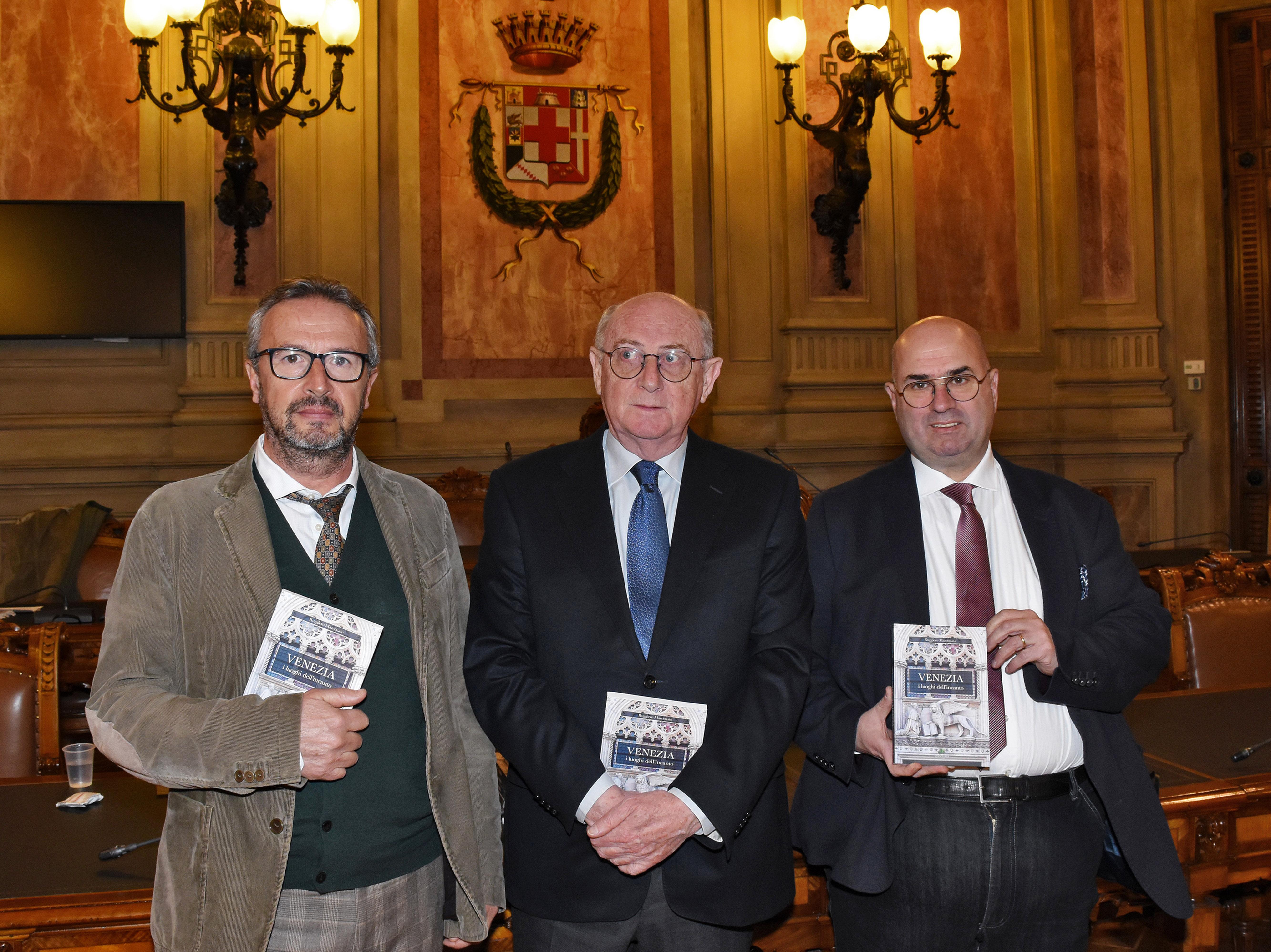 Fabio Bui, Carlo Toniato e Ruggiero Marconato Foto dei partecipanti all'incontro
