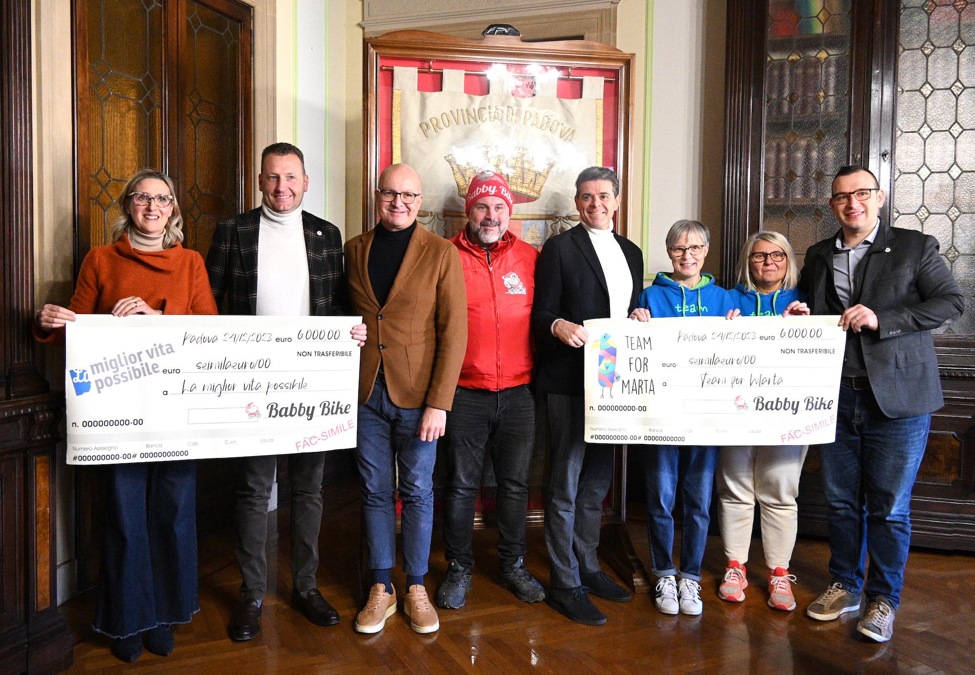 BabbyBike donazione 2024 BabbyBike donazione 2024