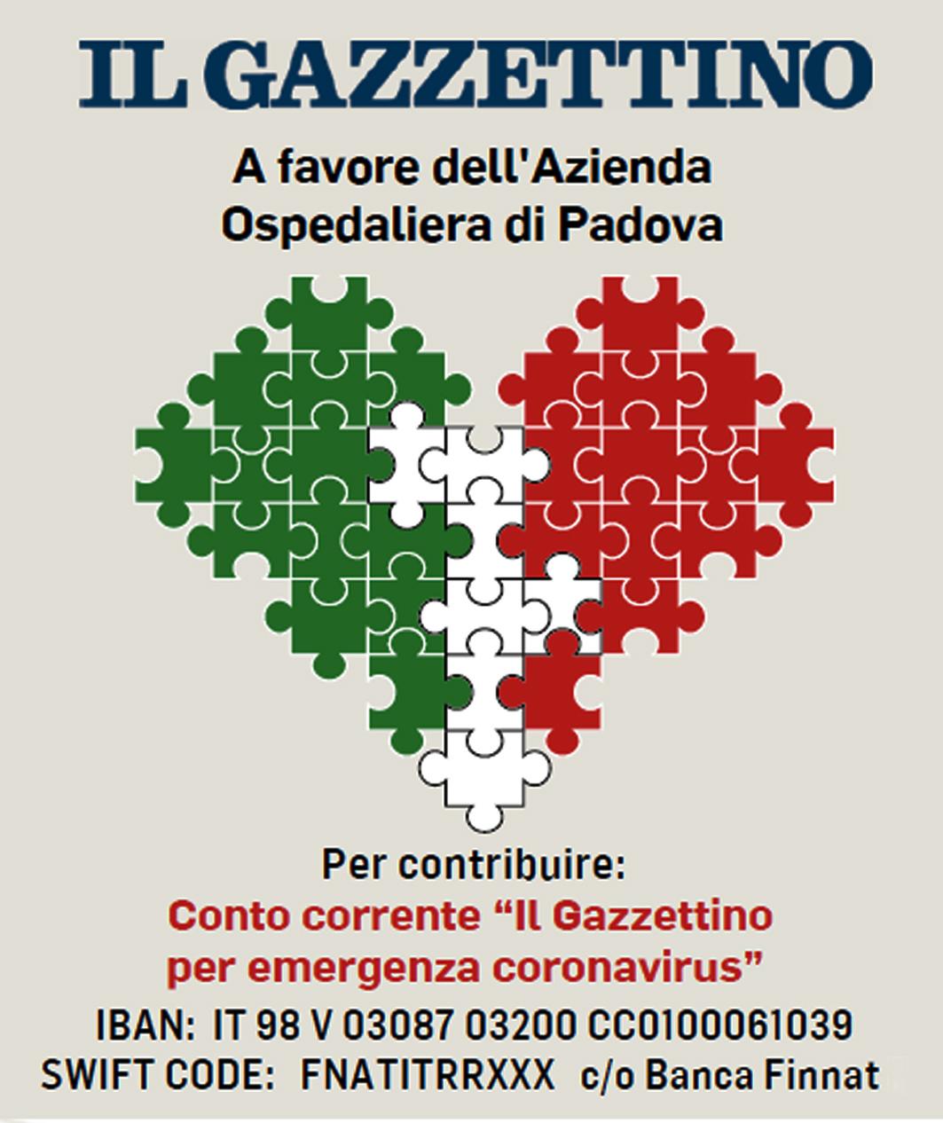 Campagna di solidarietà del Gazzettino