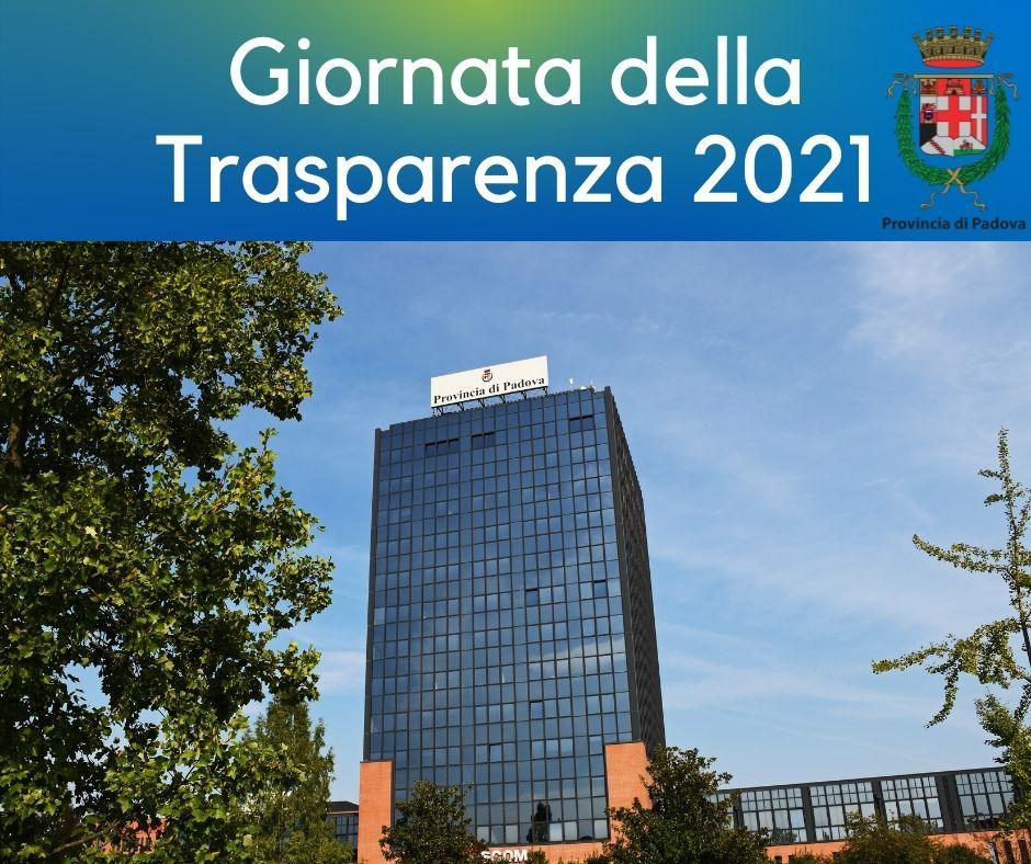 torre della provincia e scritta Giornata della Trasparenza 2021 torre della provincia e scritta Giornata della Trasparenza 2021