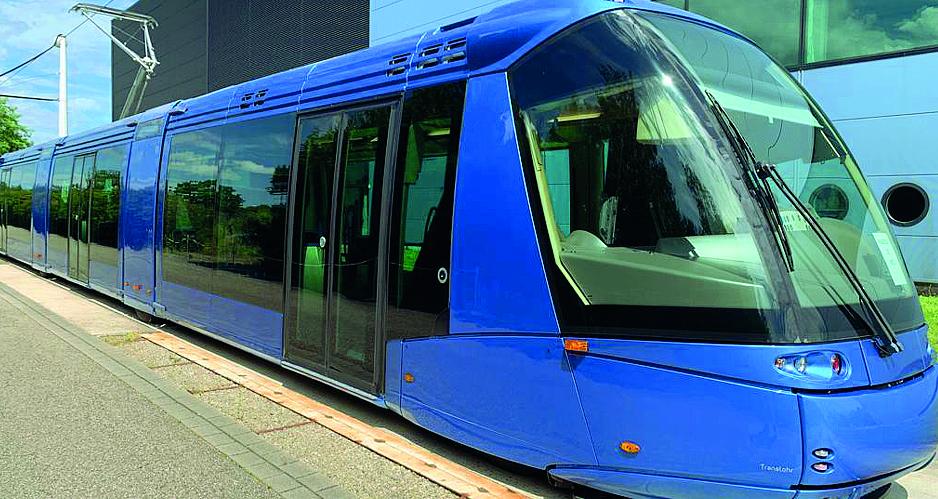 immagine del tram sir blu immagine del tram sir blu