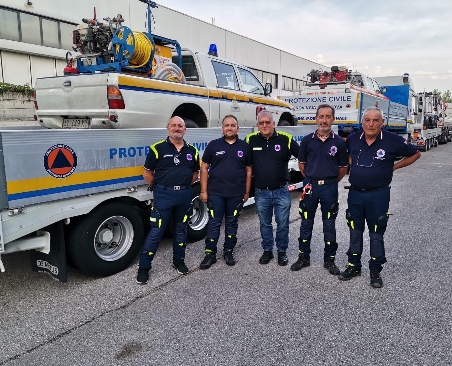 Gruppo provinciale di Protezione civile - Padova - missione in Puglia Gruppo provinciale di Protezione civile - Padova - missione in Puglia