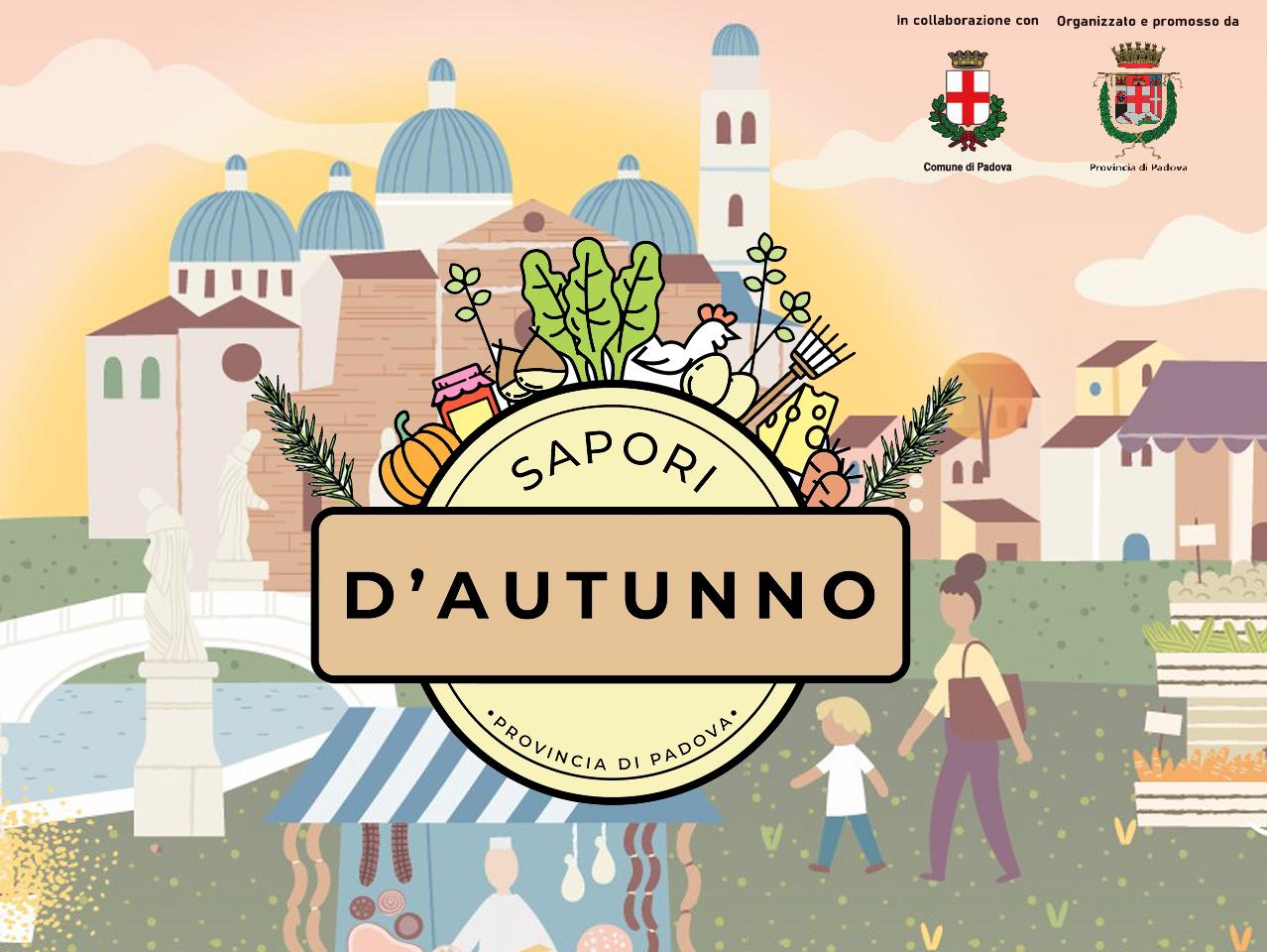 Sapori d'autunno: il banner della manifestazione Logo e banner della manifestazione provinciale