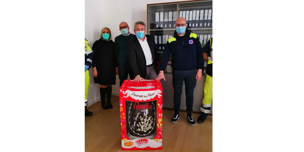 Uova pasquali del Gruppo Famila all'Ospedale di Padova Uova pasquali del Gruppo Famila all'Ospedale di Padova