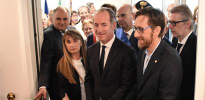 Inaugurata nella "Casa Rossa" del quartiere Arcella la nuova sede amministrativa di Azienda Zero