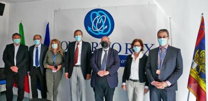 Il presidente Bui in visita al Consorzio RFX