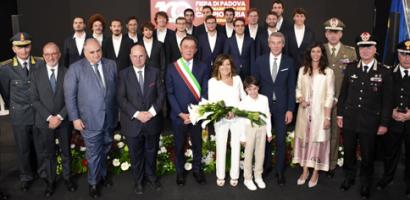 La presidente del Senato Casellati alla 100 Fiera Campionaria di Padova