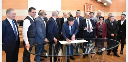 Firmato protocollo d'intesa per il collegamento della SR 308 alla pedemontana veneta