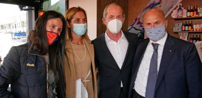 Il Giro d'Italia è arrivato a Monselice