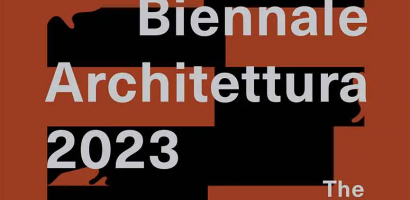 Locandina biennale Architettura 2023