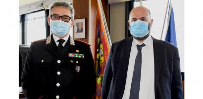 presidente bui e comandante dei carabinieri paparella