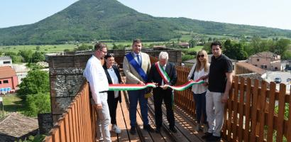 Inaugurazione passerelle ex Fornace Cava Bomba