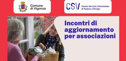 locandina incontri aggiornamento a vigonza