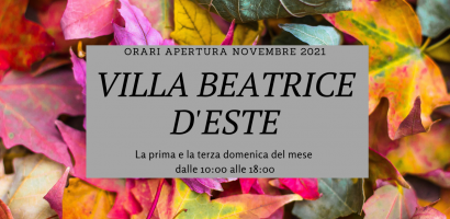 orari villa beatrice da novembre orari villa beatrice da novembre