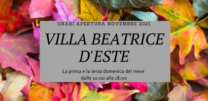 orari villa beatrice da novembre