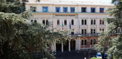 Palazzo Santo Stefano - sede della Provincia di Padova in piazza Antenore