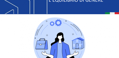 titolo progetto e bolla con donna seduta tra casa e cartella di lavoro titolo progetto e bolla con donna seduta tra casa e cartella di lavoro