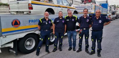Gruppo provinciale di Protezione civile - Padova - missione in Puglia