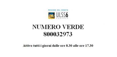 immagine numero verde ulss 6