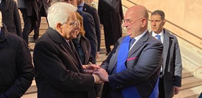 Il presidente Mattarella consacra Padova capitale europea del volontariato