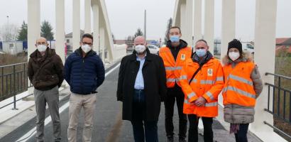 Correzzola: riapre il ponte sul Fiume Bacchiglione lungo la Sp 59 