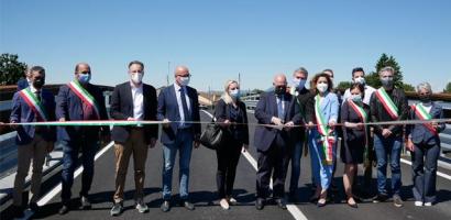 Aperto al traffico e inaugurato il Ponte della Riviera tra Polverara e Casalserugo