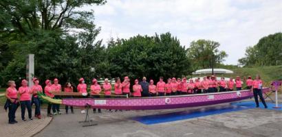 Varato “Ugo”, il nuovo Dragon Boat delle atlete dell’associazione di donne operate al seno