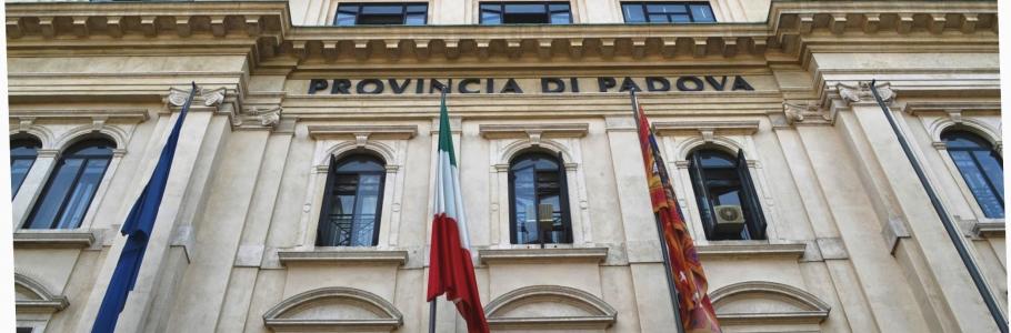 immagine della facciata di Palazzo Santo Stefano sede istituzionale della Provincia di Padova