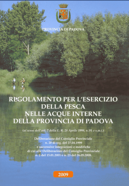 Copertina regolamento pesca